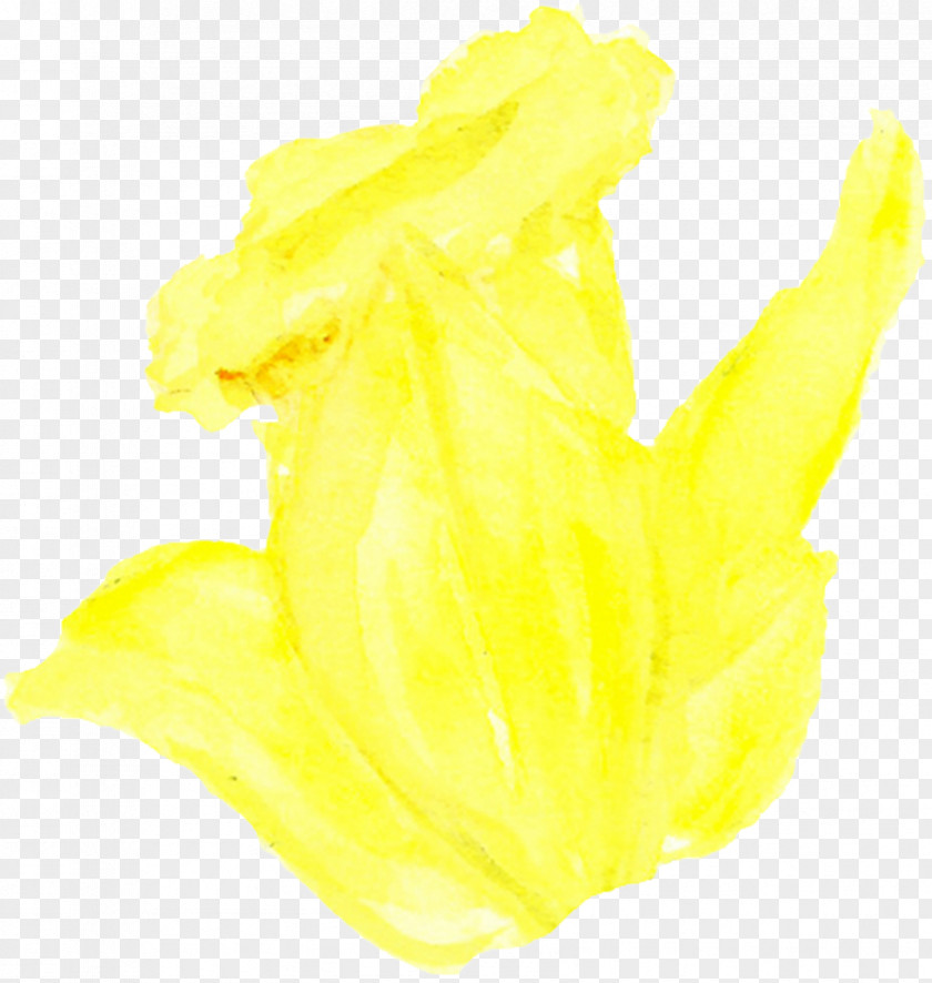 Plant Hand Yellow PNG