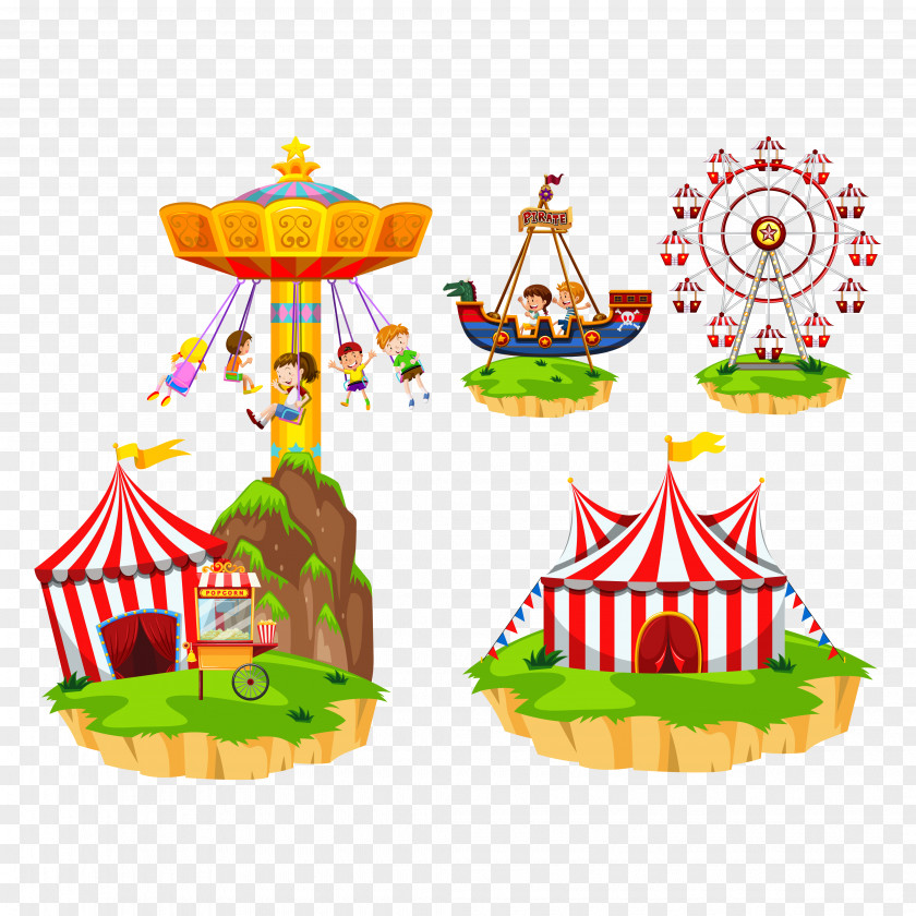 Amusement Park Free Download Royalty-free Stock Illustration Clip Art PNG