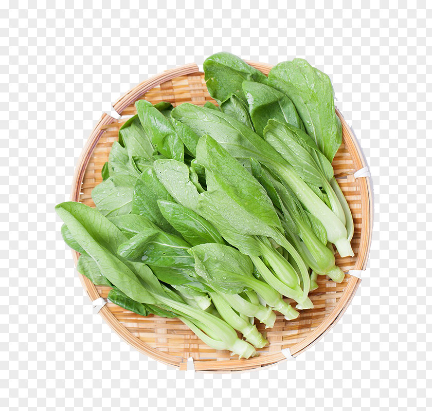 Bamboo Basket Of Vegetables Spinach Vegetable Condiment Food Cook PNG