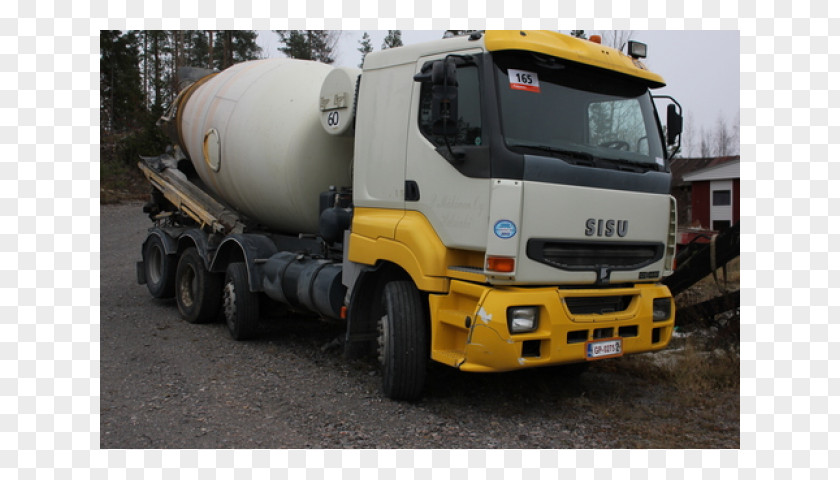 Concrete Truck Commercial Vehicle Heavy Machinery Cement Mixers Iveco Stralis PNG
