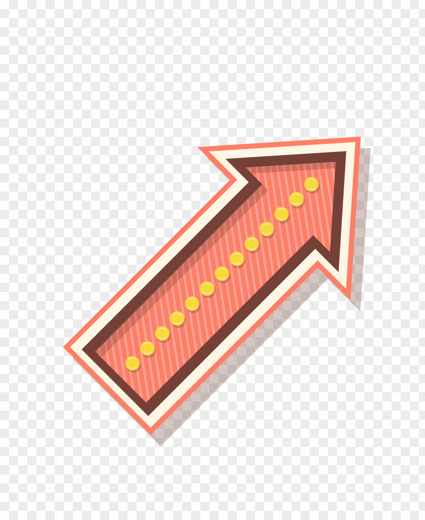 Creative Neon Up Arrow Picture PNG
