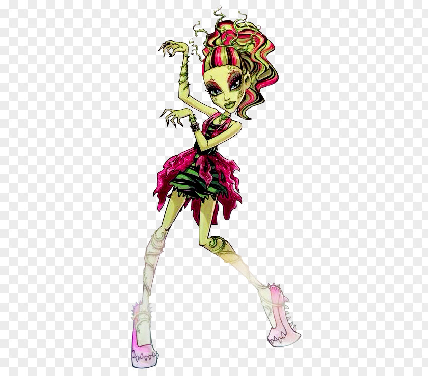 Doll Monster High Frankie Stein Venus Fashion Mega Brands PNG