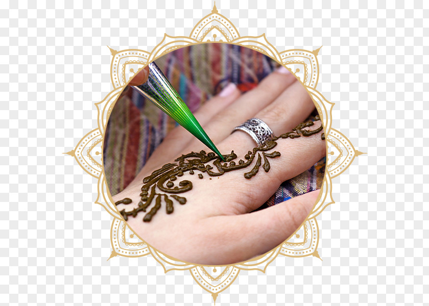 Henna Abziehtattoo Mehndi Hand PNG