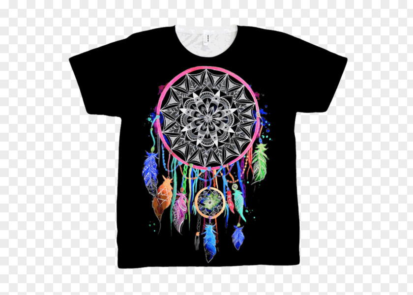 Rainbow Dream T-shirt Dreamcatcher Clothing All Over Print PNG