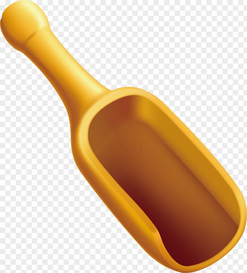 Shovel Vector Element Spoon Yellow PNG