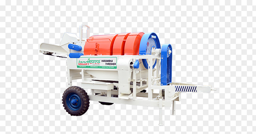 Tractor Threshing Machine Landforce Dasmesh Mechanical Works, Amargarh PNG