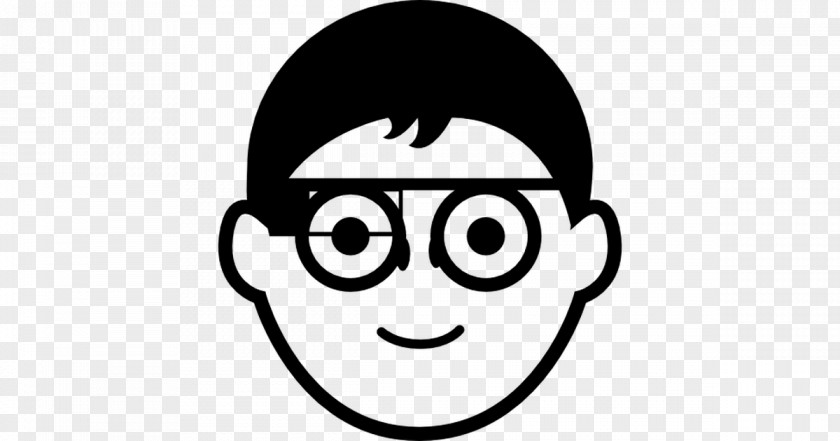 Glasses Caricature Smiley Drawing PNG