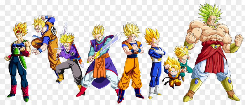 Goku Goten Gohan Trunks Vegeta PNG