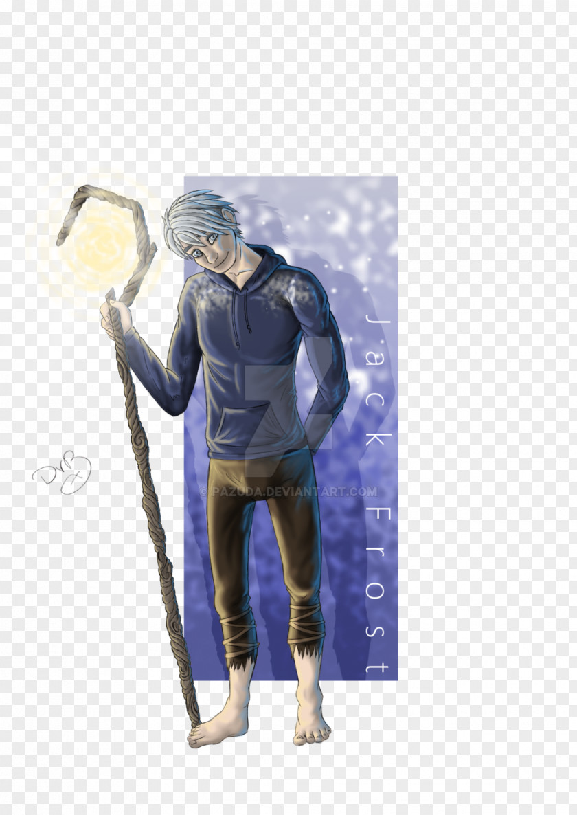 Jack Frost Figurine Shoulder PNG