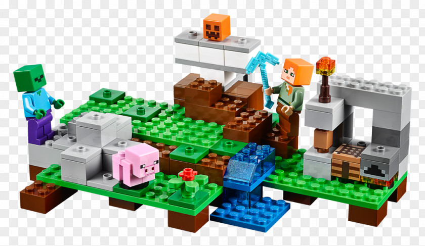 Minecraft LEGO 21123 The Iron Golem Hamleys Amazon.com PNG