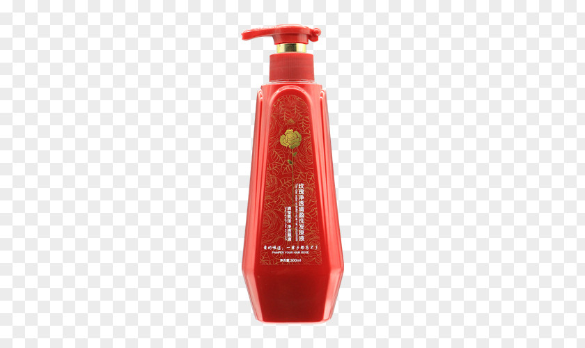 Free Shampoo Bottles Red Buckle Creative Poster Advertising Capelli PNG