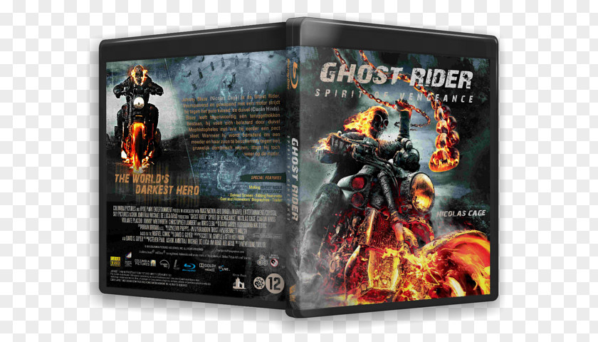 Ghost Rider Spirit Of Vengeance Film Thriller Action & Toy Figures Fantasy Fiction PNG
