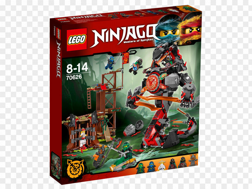 Lego Ninjago Masters Of Spinjitzu LEGO 70626 NINJAGO Dawn Iron Doom Sensei Wu Toy PNG