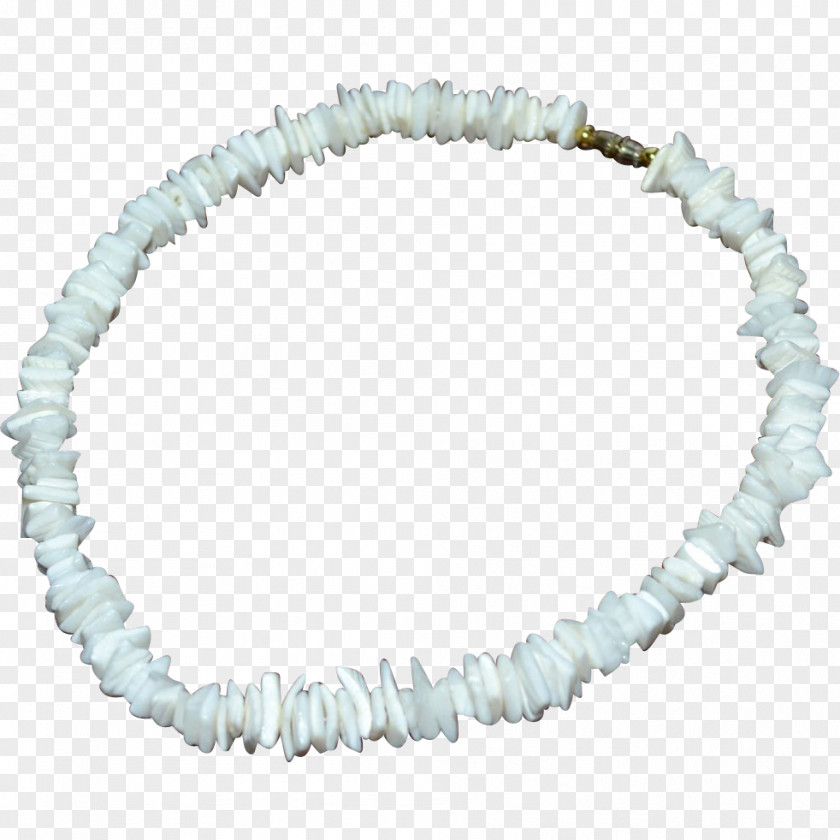 Necklace Puka Shell Hawaii Turquoise Choker PNG