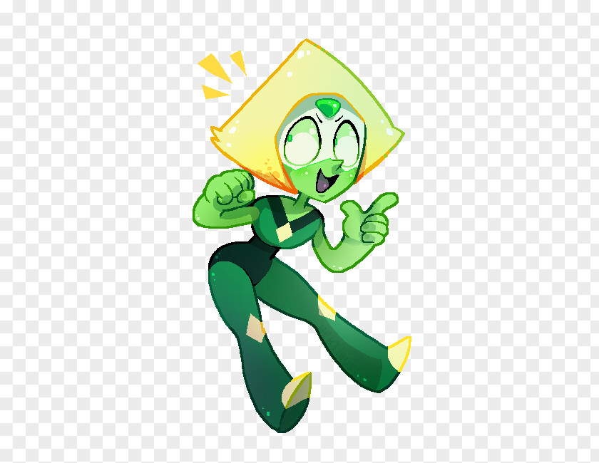 Peridot Green Amethyst Jasper Sticker PNG