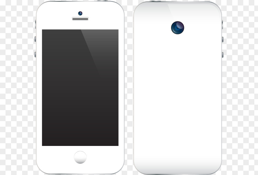 White Phone Model IPhone 4S Smartphone Mobile Accessories PNG