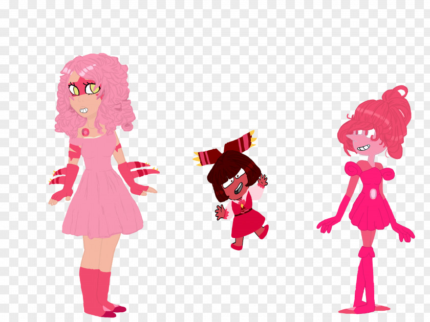 Doll Pink M Character Clip Art PNG