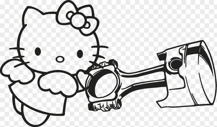 Hello Kitty Sticker Drawing Decal PNG