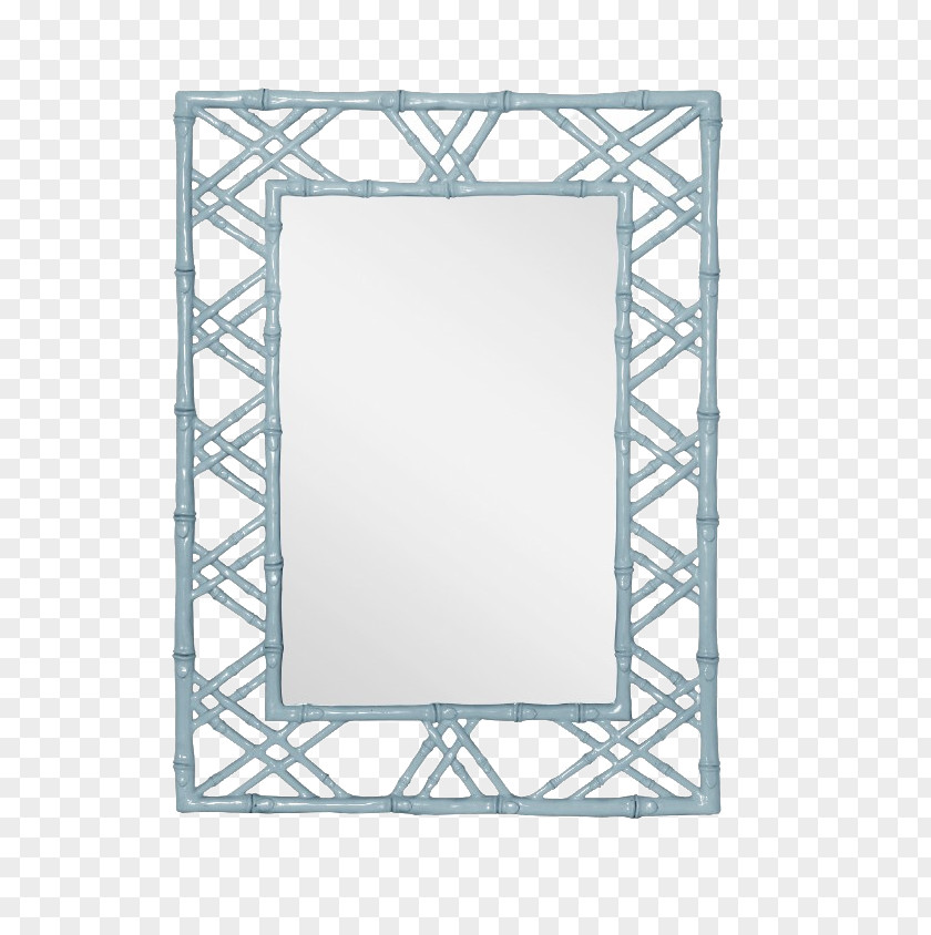 Mirror Navy Blue Wall Picture Frame PNG