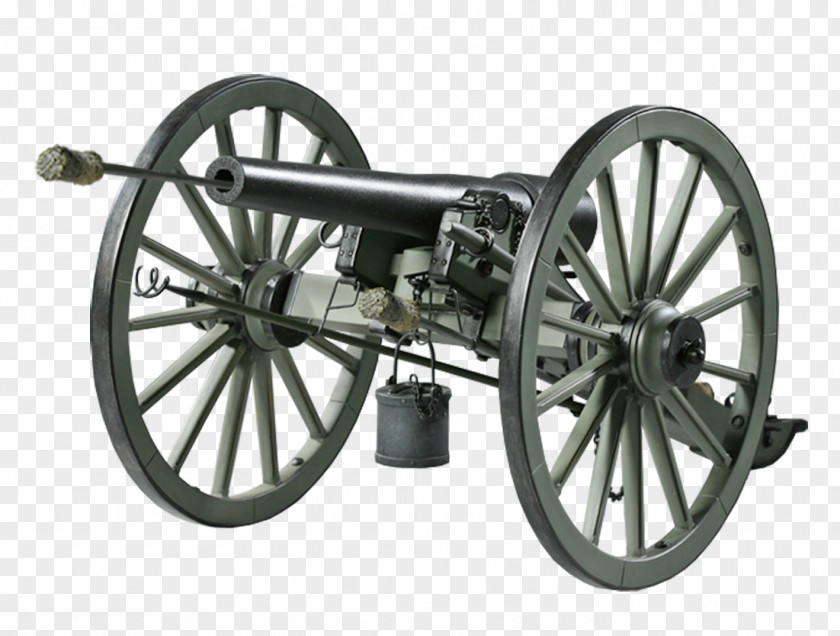 United States American Civil War Artillery Cannon PNG