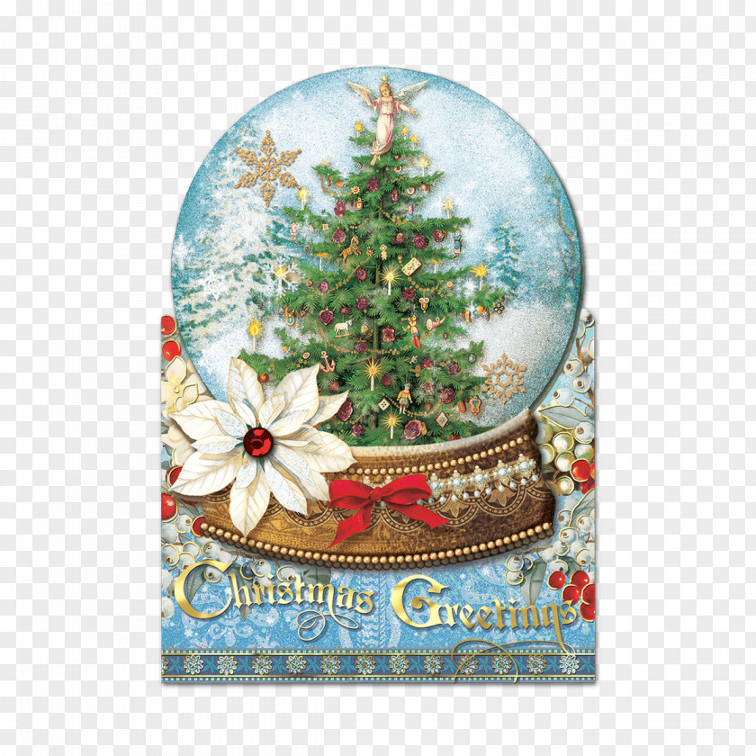 Christmas Tree Ornament Snow Globes PNG
