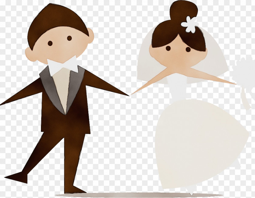 Gesture Bride Cartoon Male Clip Art Formal Wear Groom PNG