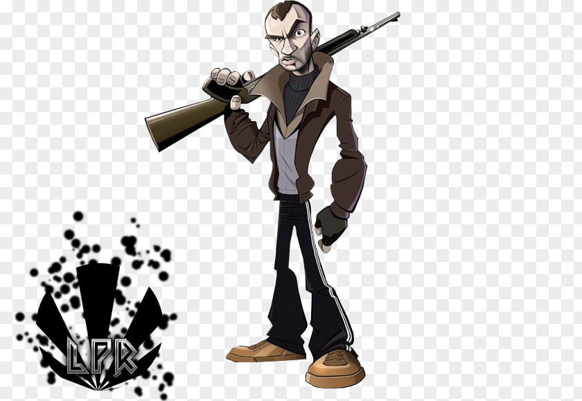 Niko Bellic Grand Theft Auto IV Rendering Drawing V Video Game PNG