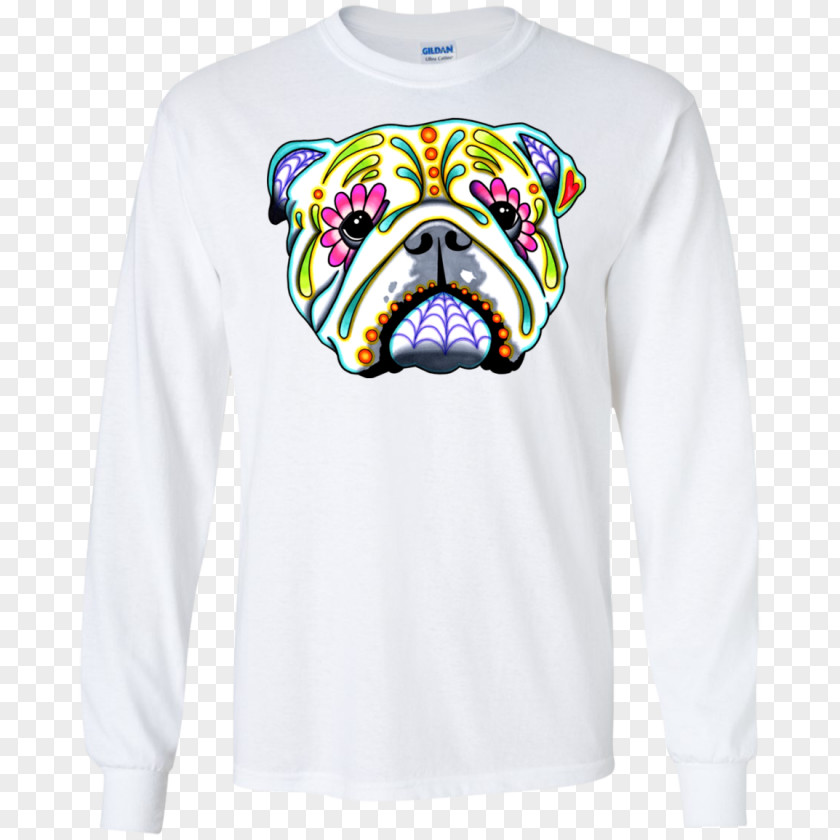 T-shirt French Bulldog Calavera American Pit Bull PNG