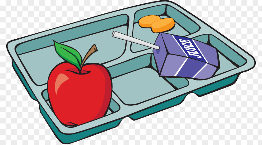 Breakfast Lunch Tray School Meal Clip Art PNG