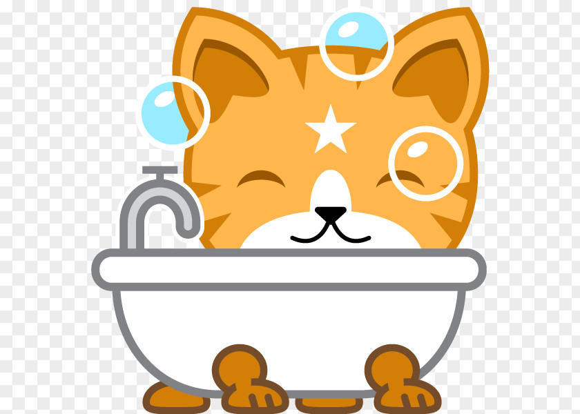 Cat Sticker Kitten Mango Whiskers PNG