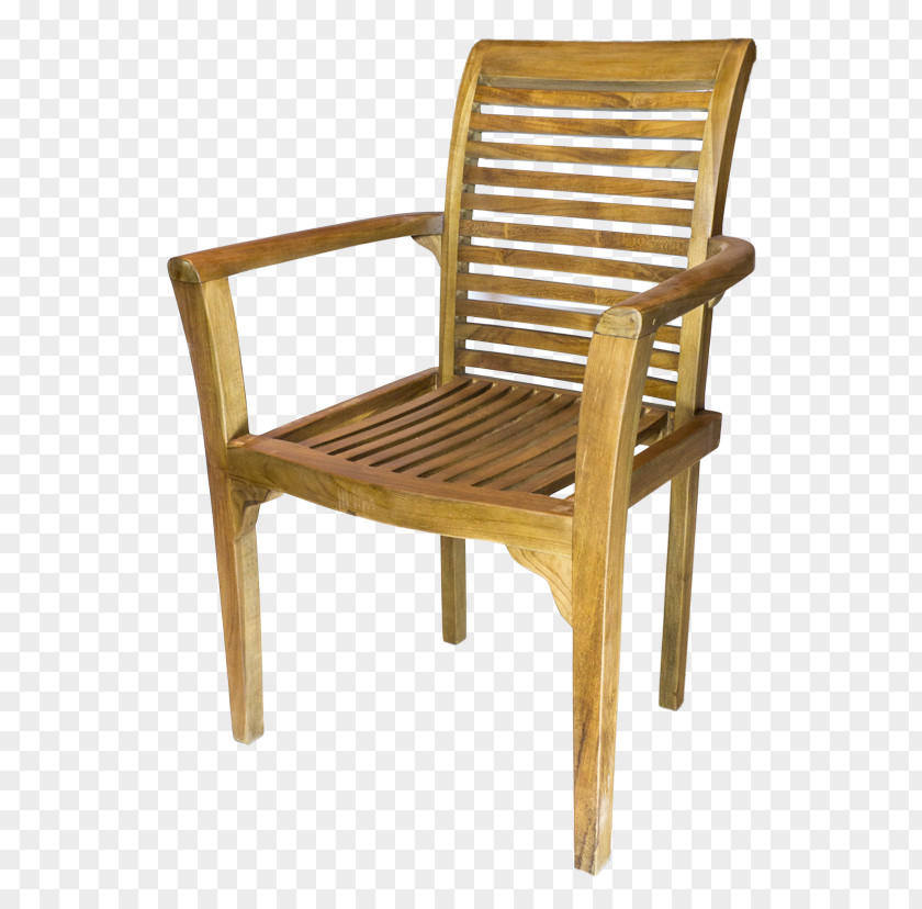 Chair Teak Wood Garden Furniture PNG