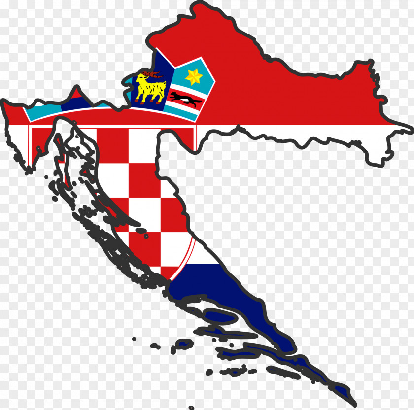 Flag Logo Of Croatia The Republic Macedonia Map PNG