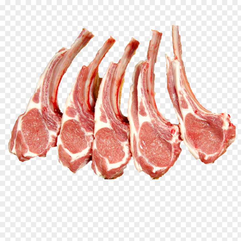 Lamb And Mutton Back Bacon Ham Meat Domestic Pig PNG