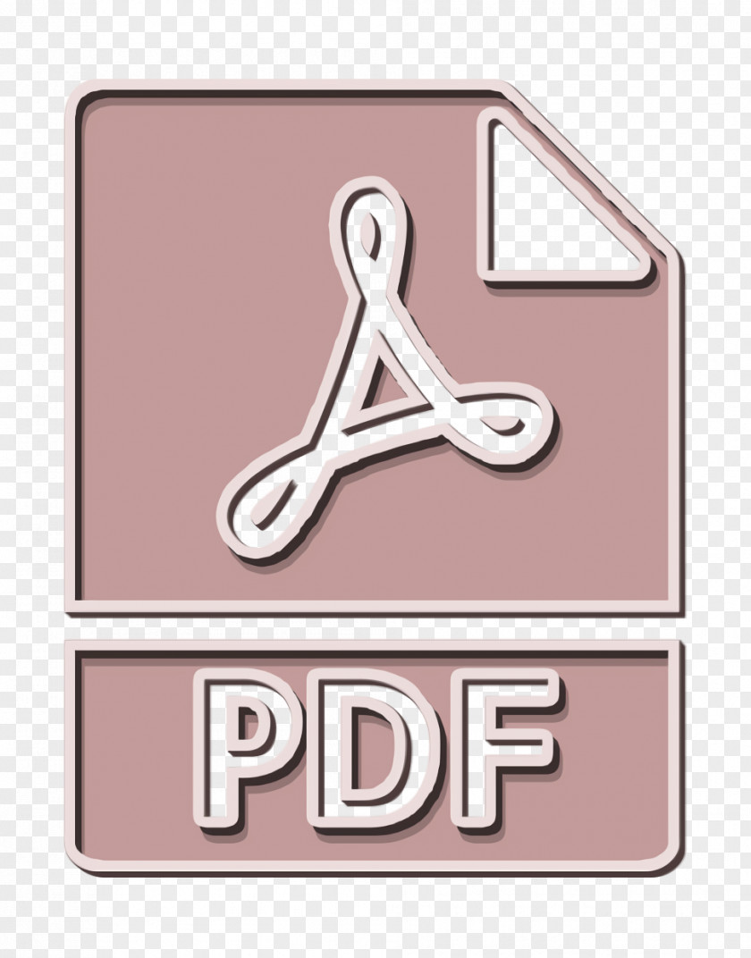 Pdf Icon File Type Set PNG