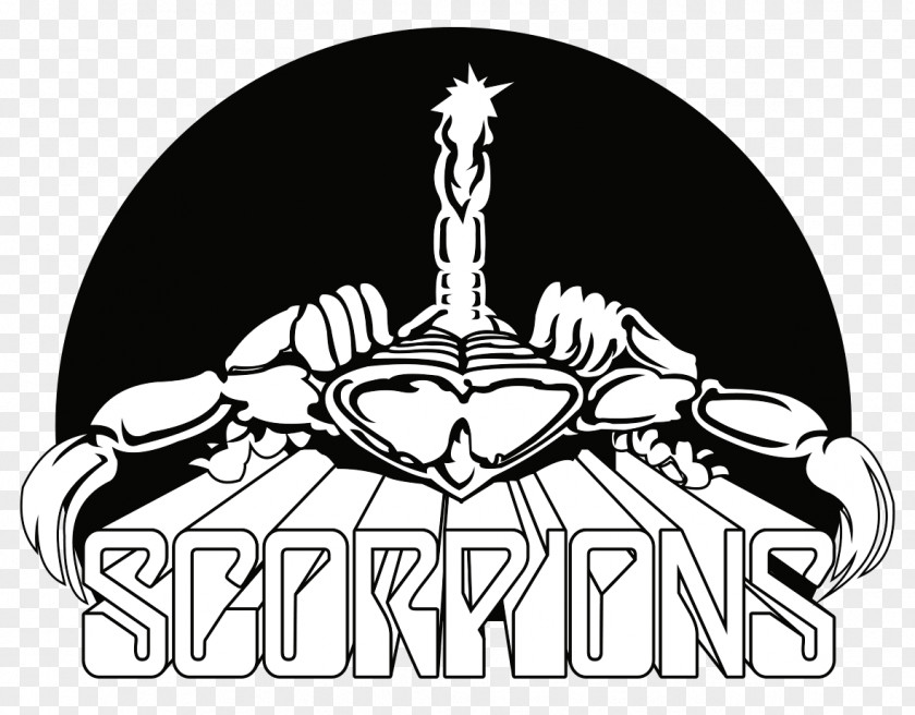 Scorpions Logo Blackout Crazy World PNG
