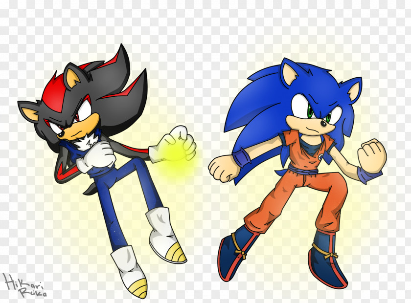 Sonic The Hedgehog Shadow Vegeta Goku Adventure 2 PNG