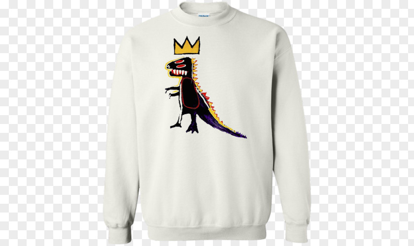 T-shirt Long-sleeved Hoodie Tyrannosaurus PNG