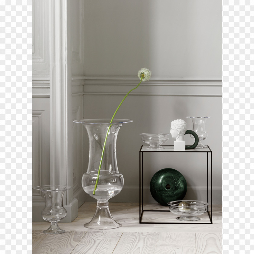 Tall Vase Glass Floor Holmegaard Ceramic PNG