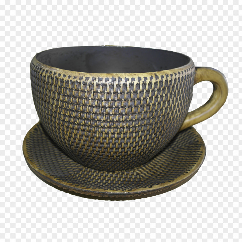 Vase Coffee Cup Teacup Saucer Cachepot PNG