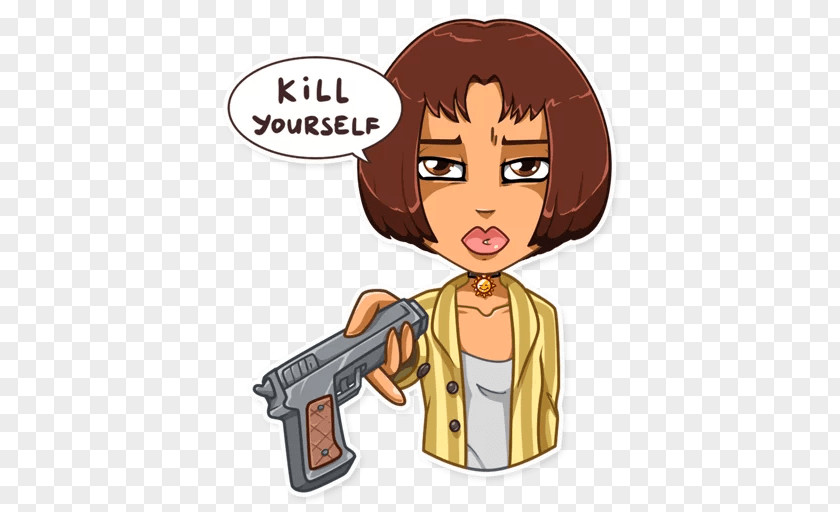 Yourself Telegram Sticker Mathilda Matilda Fiction PNG