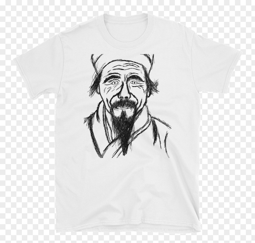 Empty Nest Old Man Drawing Art T-shirt Sketch PNG