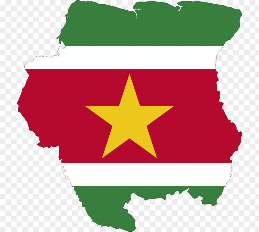 Geography Map Flag Of Suriname PNG