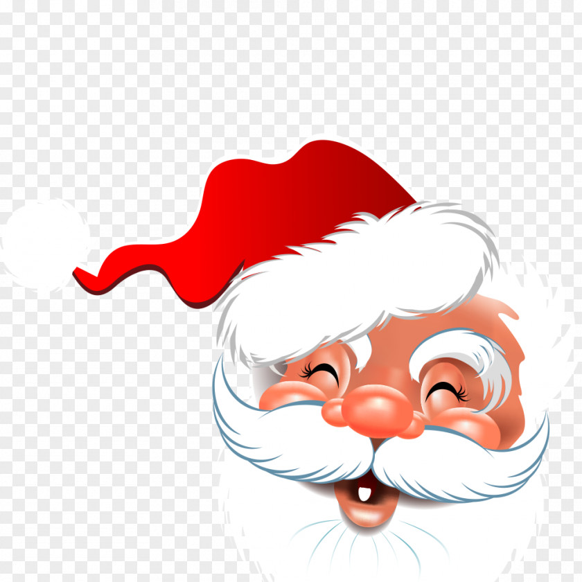 Lovely Santa Claus New Year's Day Chinese Year Eve PNG