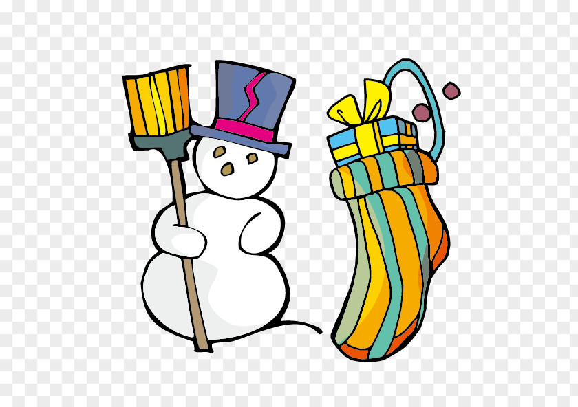 Vector Snowman Clip Art PNG