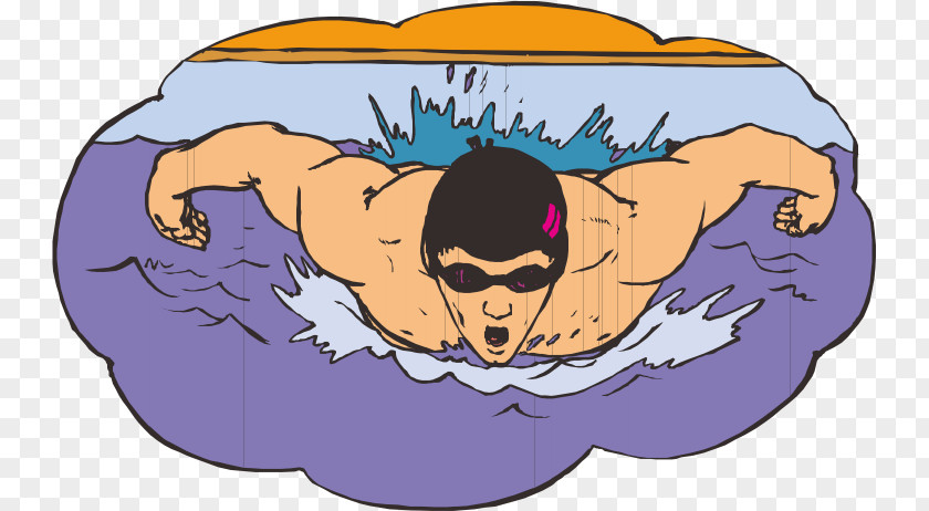 Diving Swimming Underwater Athlete PNG