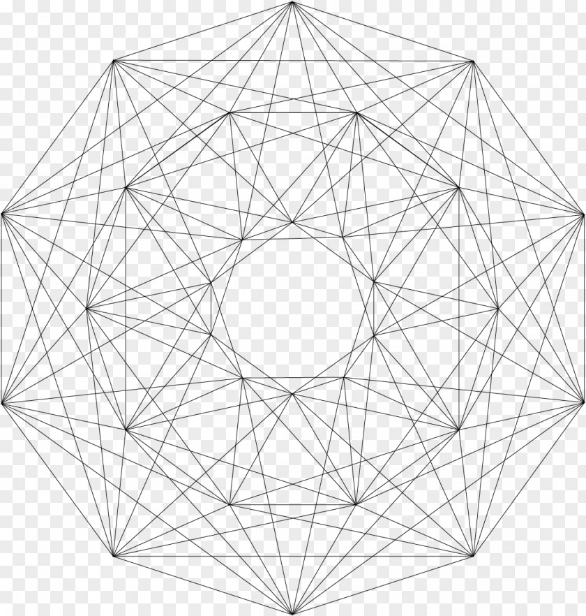 Line Symmetry Angle Point Pattern PNG