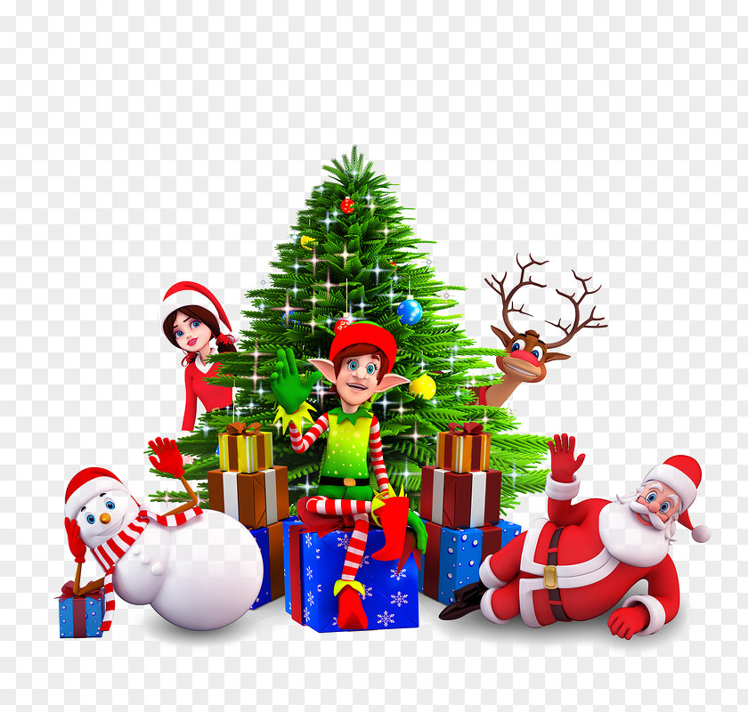 Snowman Santa Claus Christmas Wish New Years Day PNG