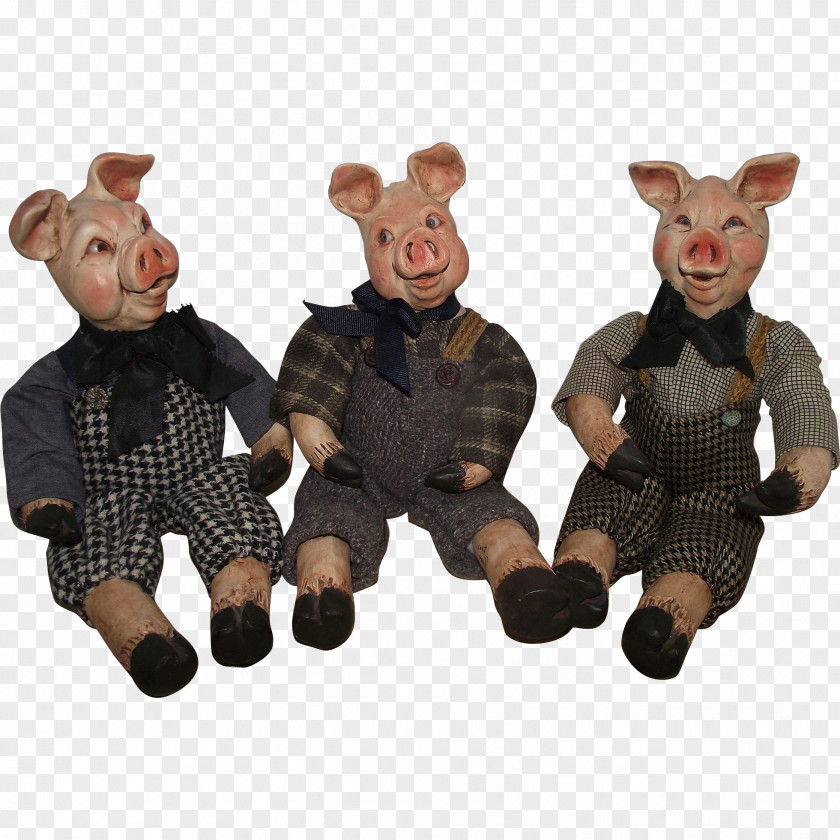 Three Little Pigs Stuffed Animals & Cuddly Toys Plush PNG
