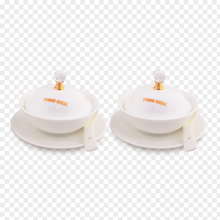 Bees Gather Honey Ceramic Lid PNG