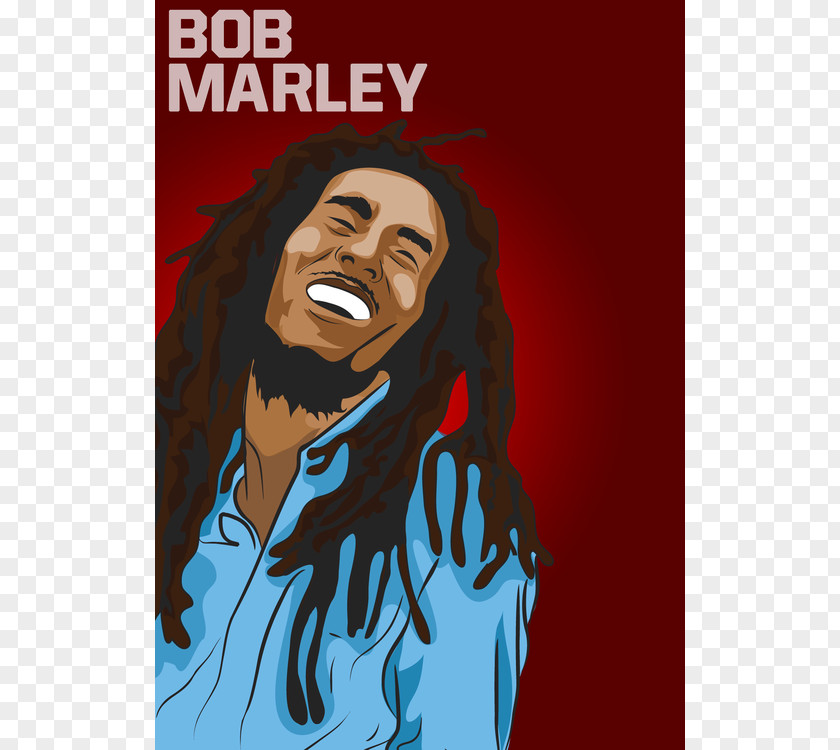 Bob Marley Reggae Poster Art The Wailers PNG